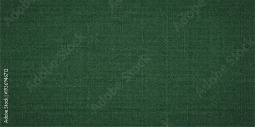 Green Fabric Texture Background with Patterned Surface