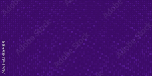 Purple Dot Randomus isolated in black background.Dot Randomus on abstract background. Usable for design background - Vector Illustration