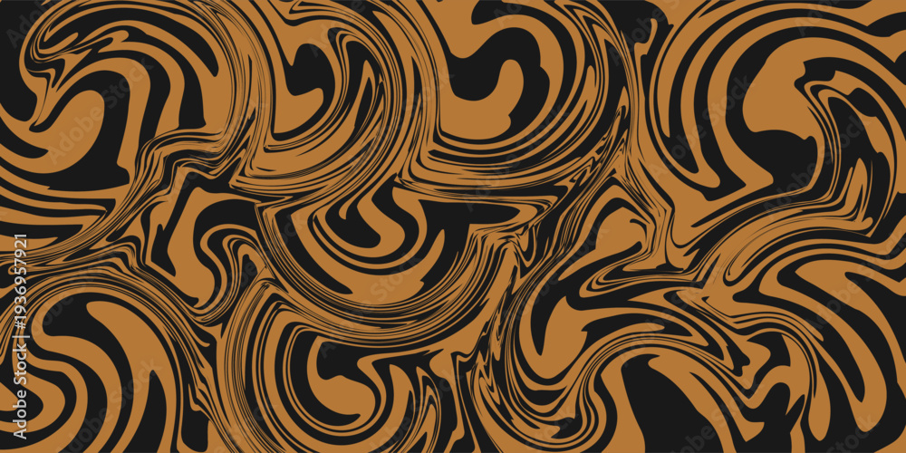 Obraz premium Tiger skin pattern vector for decoration wallpaper. eps10