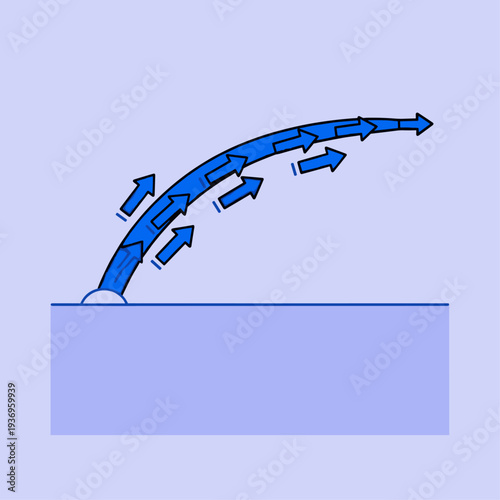 Water Stream Flowing Out of Container.