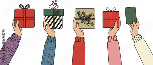 Modern illustration collection of Matisse inspired art including abstract potted plants stylized flowers and dancing figures for gallery wall decor