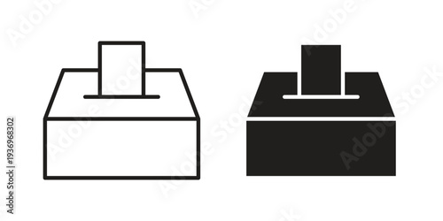 Voting icon Symbol for App and Web UI Design Vectors