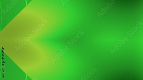 Abstract Green Backgrounds with Geometric Shapes.