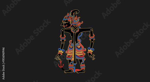 Wayang Kulit Indonesian Shadow Puppet