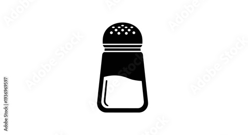 Simple salt shaker icon on a white background.