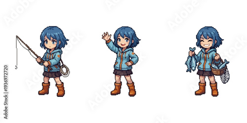 Art



pixel art cheerful seaside fisher bachelorette proudly showing fresh daily ocean catch

