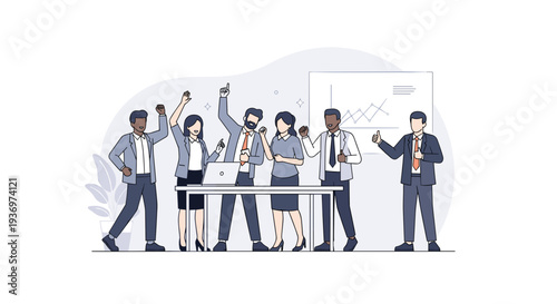 Business Team Working Together.