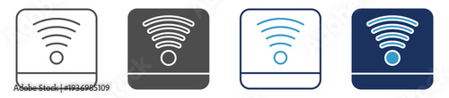 wifi multi purpose icon set
