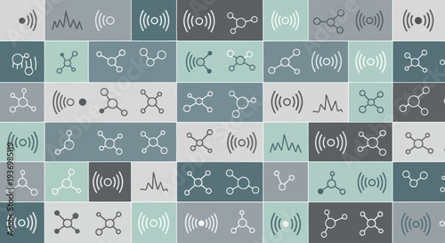 Collection of Molecular Structures and Chemical Formulas.
