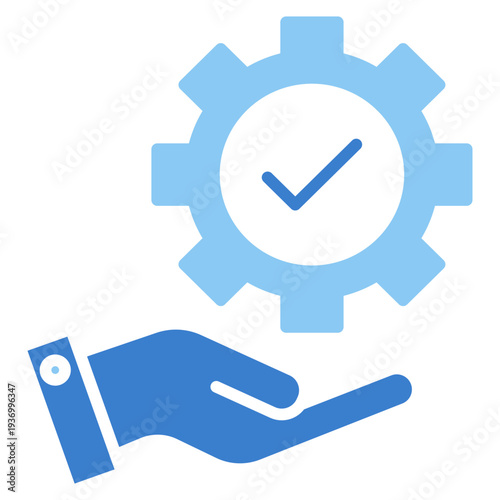 Dedication Dual Tone Glyph Icon