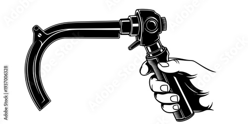 Laryngoscope Intubation Medical Tool Icon