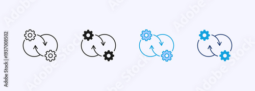 Synergy Icon Set Multistyle Various Collection Element For Design