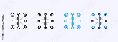 Alignment Icon Set Multistyle Various Collection Element For Design