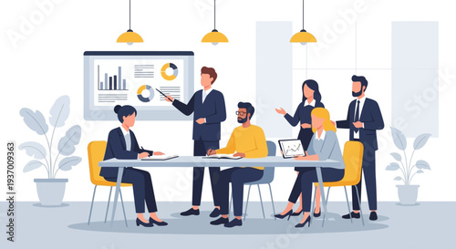 Business Team Meeting Discussion Collaboration Office.