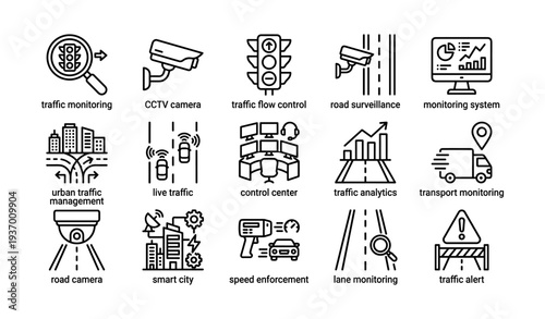 Traffic monitoring and control: cctv, analytics, smart city solutions