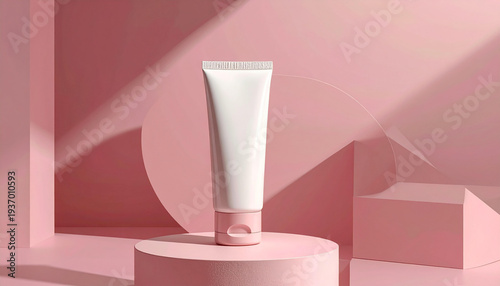 Wallpaper Mural Pastel Skincare Tube Mockup – Clean Beauty Cosmetic Branding Template Torontodigital.ca