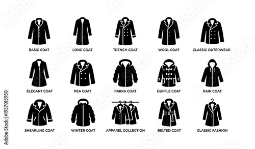 Coat collection: styles from trench to parka and classic to modern outerwear