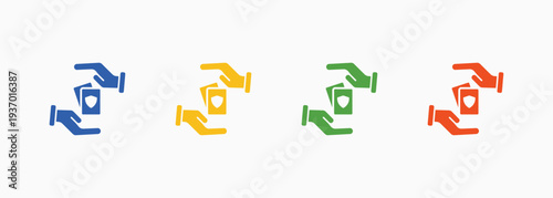 Commitment Icon Set Color Multiple Style Collection Element For Design