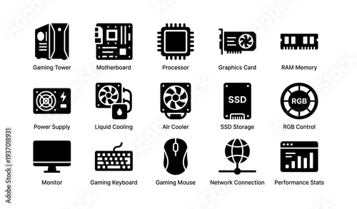 Essential components and peripherals for a high-performance gaming pc setup