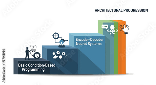 Architectural Progression From Basic ConditionBased Programming to EncoderDecoder Neural Systems.