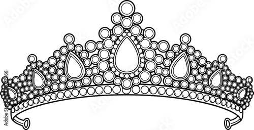 Delicate crown stroke