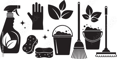 Cleaning Supplies and Tools for Home Maintenance and Organization