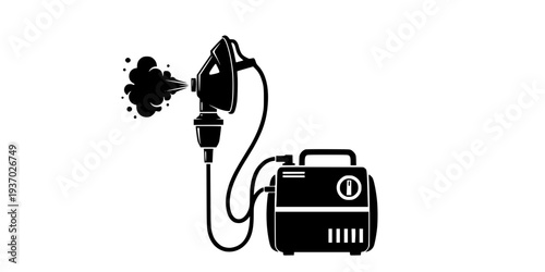 Nebulizer Machine Respiratory Therapy Icon