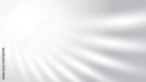 Abstract white and gray gradient background, shadow and highlight pattern. Vector illustration.