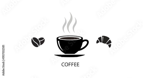 Vector coffee icon set