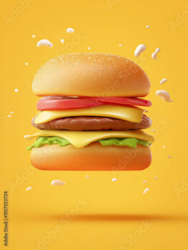 Hamburger color icon,  symbol in flat, outline and isometric style.