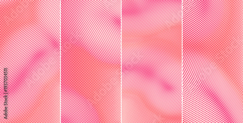 Convex background. Gradient texture. Grid surface. 3D illustration for brochure, poster, cover, card, presentation, flyer or banner.