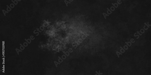 Abstract black gray wall textured background. Empty gray rusty stone or metal surface texture. Dark smoke texture. Black and white grunge wall. Light fog backgrounds. Cloud sky night. Slate surface.