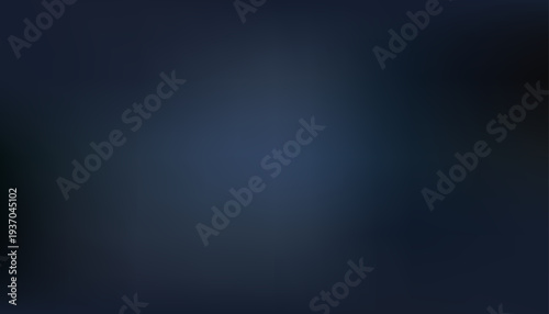 Dark blue gradient abstract background, smooth deep color blur backdrop modern minimal wallpaper design