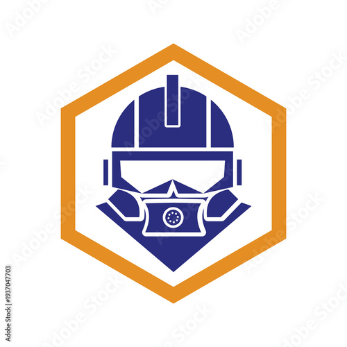 PPE Safety Icon, Personal Protective Equipment for Workplace Protection and Industrial Safety