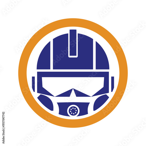 Personal Protective Equipment Icon, Industrial Safety Gear for Workplace Protection and Hazard Prevention