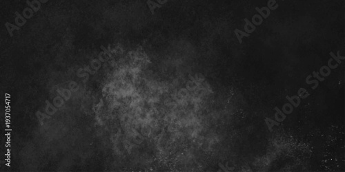 Abstract black gray wall textured background. Empty gray rusty stone or metal surface texture. Dark smoke texture. Black and white grunge wall. Light fog backgrounds. Cloud sky night. Slate surface.