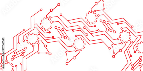abstract circuit board background