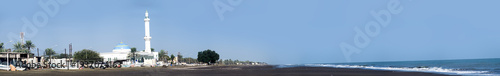 фотографія A snow-white stone seaside town from the Arabian Thousand and One Nights
