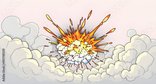 explosion, fireball, burst, blast, boom, flames, flare, blaze, inferno, spark, heat, ignition, detonation, combustion, smoke, burn, flash, energy, shockwave, flareburst, blastwave, destruction, power,