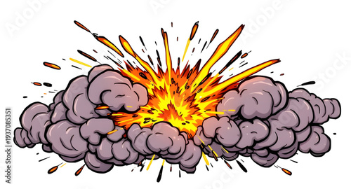 explosion, fire, blast, boom, burst, flames, flare, blaze, inferno, spark, ignition, combustion, detonation, heat, burn, smoke, flash, energy, shockwave, flareburst, blastwave, destruction, dramatic, 
