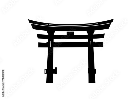 torii, gate, silhouette, japan, shrine, shinto, temple, entrance, sacred, symbol, asian, culture, tradition, religion, spiritual, monument, architecture, structure, landmark, heritage, historic, ancie