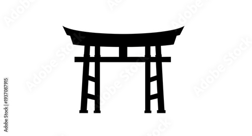 torii, gate, silhouette, japan, shrine, shinto, temple, entrance, sacred, symbol, asian, culture, tradition, religion, spiritual, monument, architecture, structure, landmark, heritage, historic, ancie