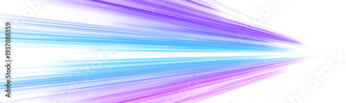 Bright spiral light streaks curve gracefully, creating a sense of rapid acceleration. Radiant flares highlight the flowing structure. A bold graphic background full of movement.