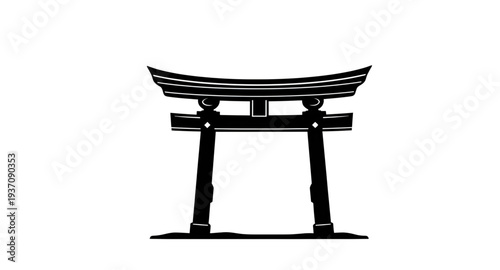 torii, gate, silhouette, japan, shrine, shinto, temple, entrance, sacred, symbol, asian, culture, tradition, religion, spiritual, monument, architecture, structure, landmark, heritage, historic, ancie