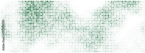 Light Blue, Green vector red banner with set of circles, dots. Donuts Background. Creative Design Template. Halftone vector Technology Background