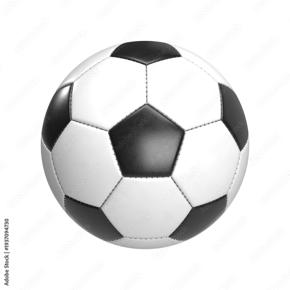 Naklejka premium Classic Soccer Ball Football
