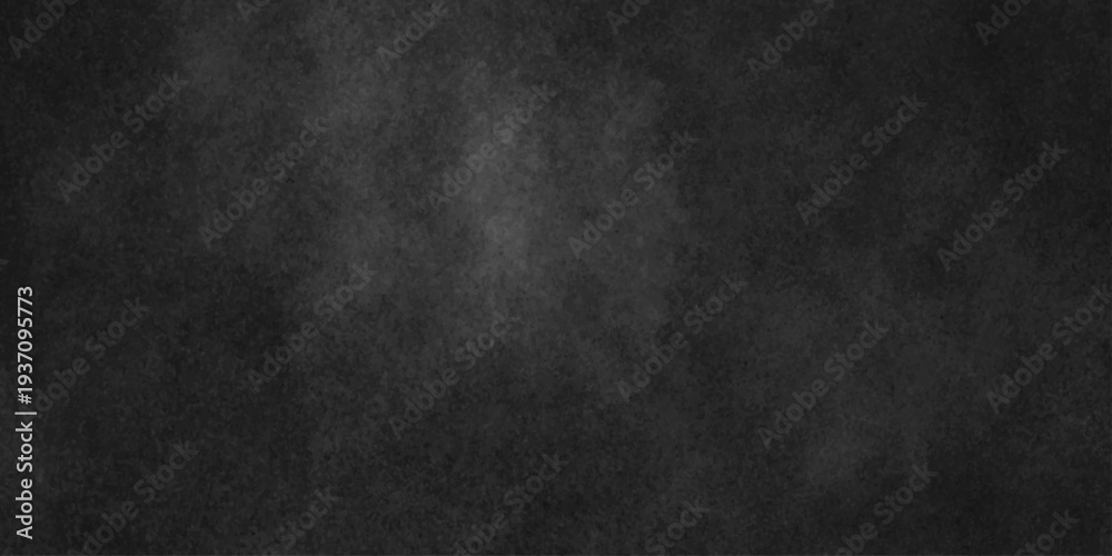 Fototapeta premium Abstract black gray wall textured background. Empty gray rusty stone or metal surface texture. Dark smoke texture. Black and white grunge wall. Light fog backgrounds. Cloud sky night. Slate surface.