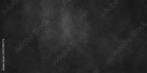Abstract black gray wall textured background. Empty gray rusty stone or metal surface texture. Dark smoke texture. Black and white grunge wall. Light fog backgrounds. Cloud sky night. Slate surface.