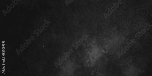 Abstract black gray wall textured background. Empty gray rusty stone or metal surface texture. Dark smoke texture. Black and white grunge wall. Light fog backgrounds. Cloud sky night. Slate surface.