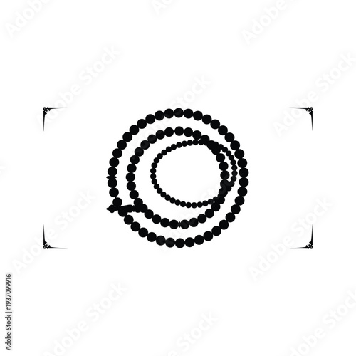 Prayer Beads Spiritual Tool Commercial Concept